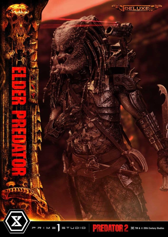 Predator 2 (Film) Museum Masterline Statue 1/3 Elder Predator DX Bonus Version 94 cm, view 8
