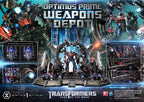 Transformers: Dark of the Moon (Film) Museum Masterline Statue Optimus Prime Weapons Depot 127 cm