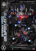Transformers: Dark of the Moon (Film) Museum Masterline Statue Optimus Prime Weapons Depot 127 cm