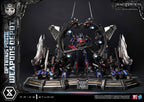 Transformers: Dark of the Moon (Film) Museum Masterline Statue Optimus Prime Weapons Depot Bonus Version 127 cm