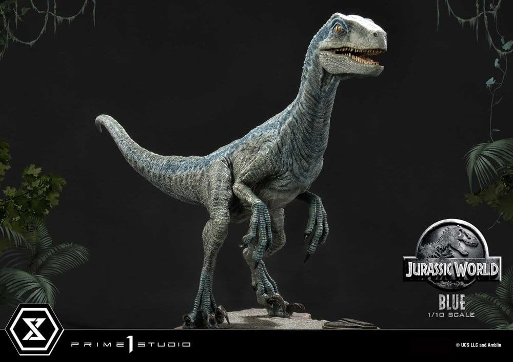 Jurassic World (Film) Prime Collectible Figures Statue 1/10 Blue 17 cm