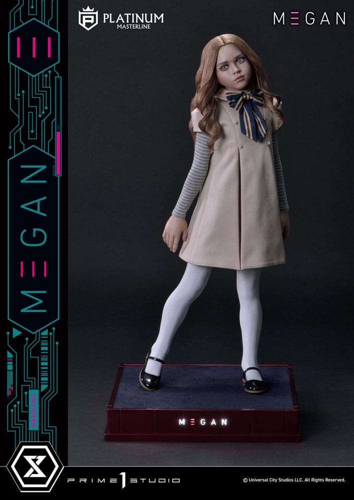 M3gan Platimum Masterline Series Statue 1/3 M3Gan Bonus Version 50 cm
