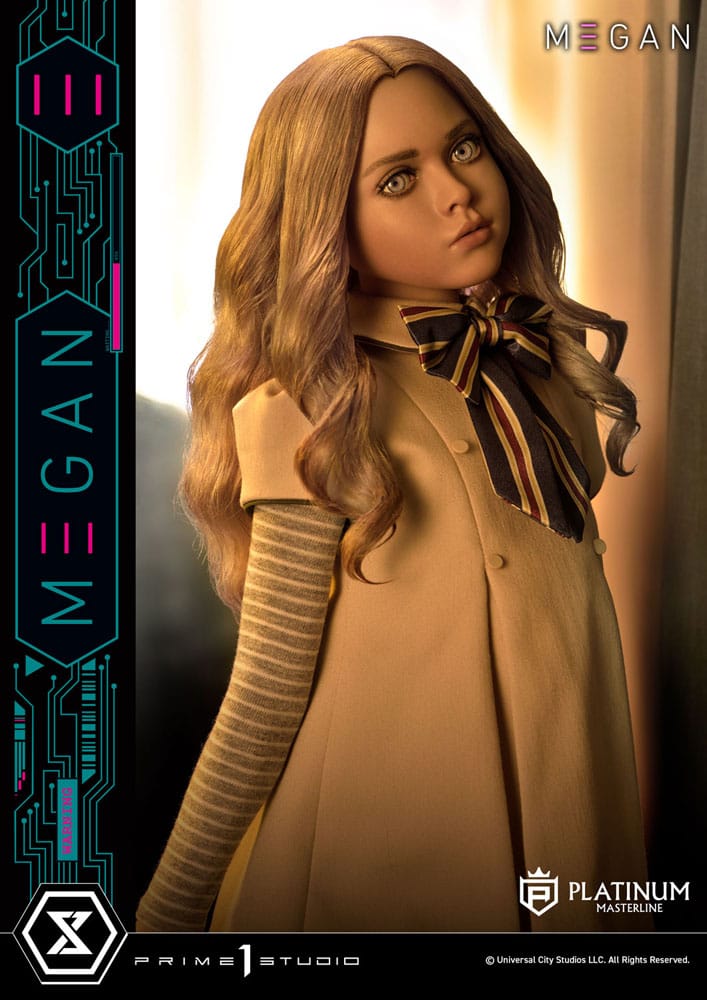 M3gan Platimum Masterline Series Statue 1/3 M3Gan Bonus Version 50 cm