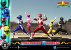 Mighty Morphin Power Rangers Premium Masterline Set of 5 Statues 1/4 Deluxe Version 62 cm