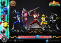 Mighty Morphin Power Rangers Premium Masterline Set of 5 Statues 1/4 Deluxe Bonus Version 62 cm