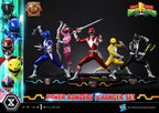 Mighty Morphin Power Rangers Premium Masterline Set of 5 Statues 1/4 Deluxe Bonus Version 62 cm