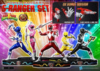 Mighty Morphin Power Rangers Premium Masterline Set of 5 Statues 1/4 Deluxe Bonus Version 62 cm