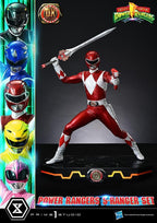 Mighty Morphin Power Rangers Premium Masterline Set of 5 Statues 1/4 Deluxe Bonus Version 62 cm