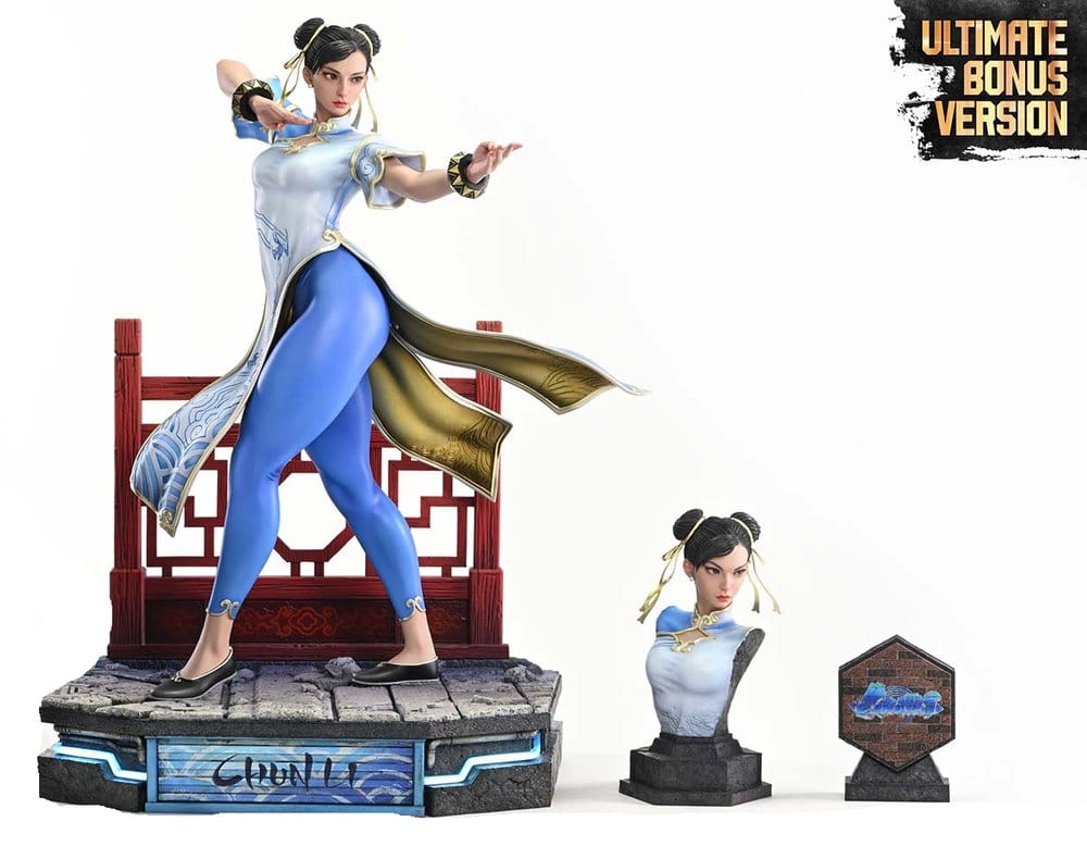 Street Fighter 6 Premium Masterline Statue 1/4 Chun-Li Ultimate Bonus Version 69 cm
