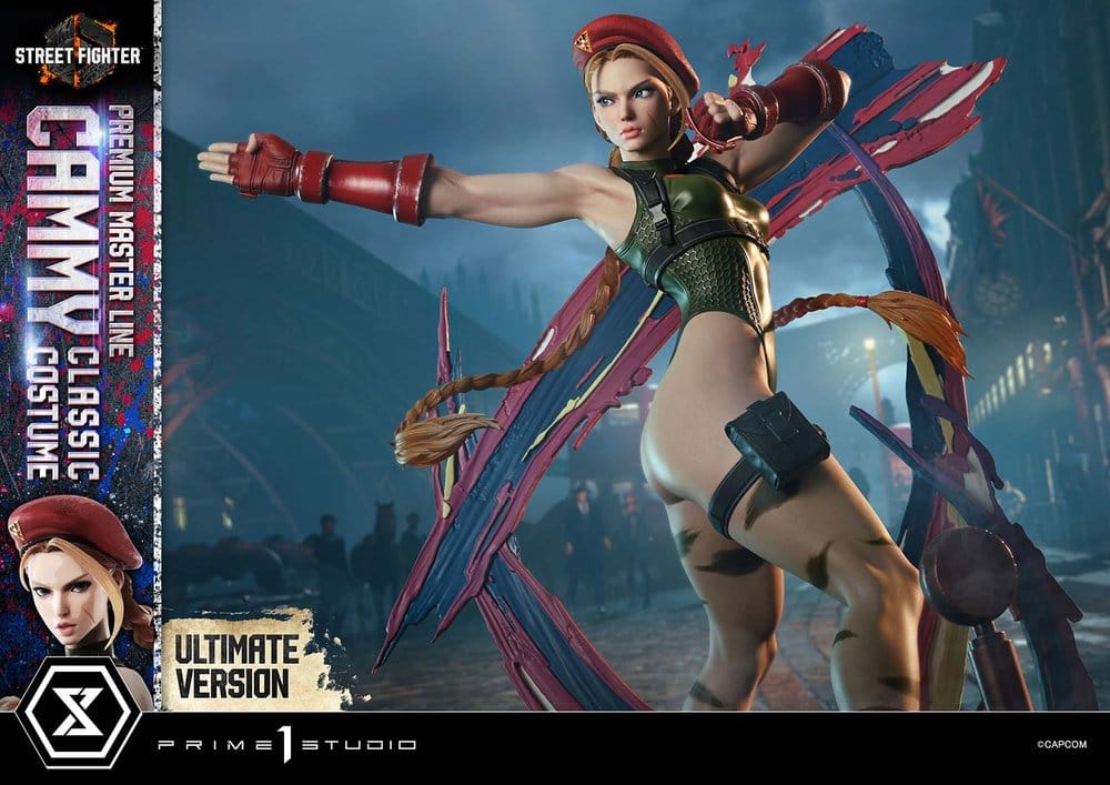 Street Fighter 6 Ultimate Premium Masterline Statue 1/4 Cammy Classic Costume Ultimate Version 54 cm