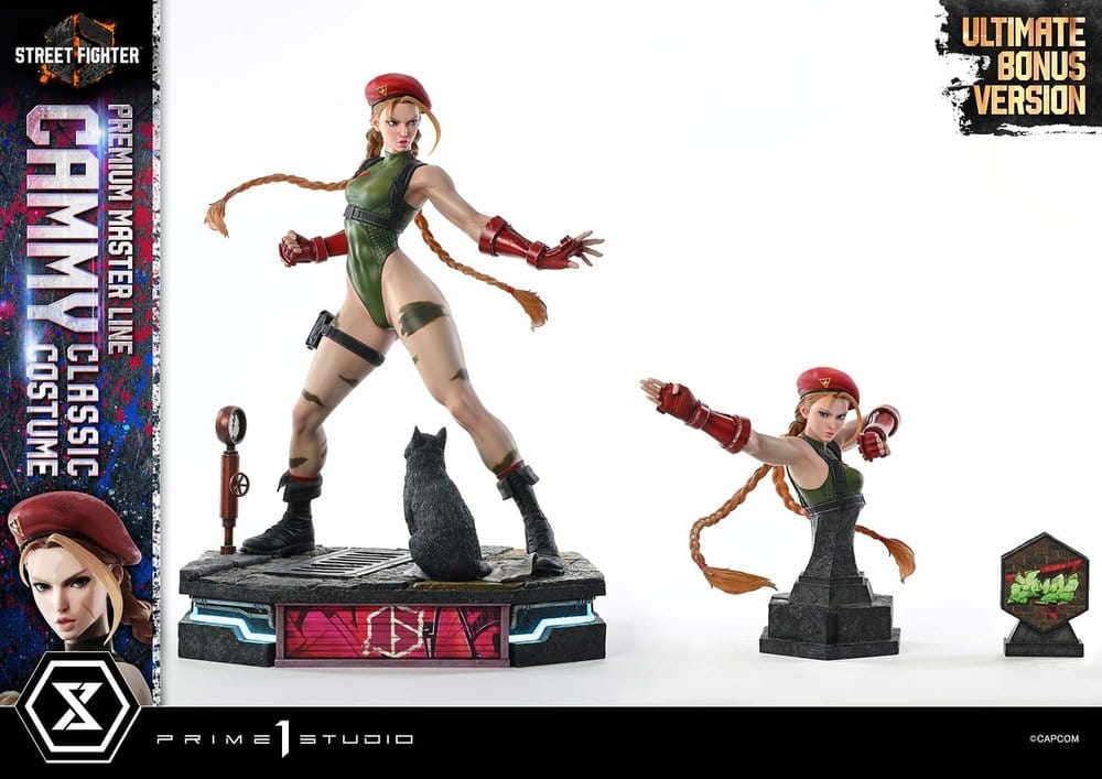 Street Fighter 6 Premium Masterline Statue 1/4 Cammy Classic Costume Ultimate Bonus Version 54 cm