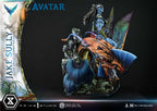 Avatar (Film) Real Elite Masterline Series Statue 1/4 Jake Sully & The Great Leonopteryx 87 cm
