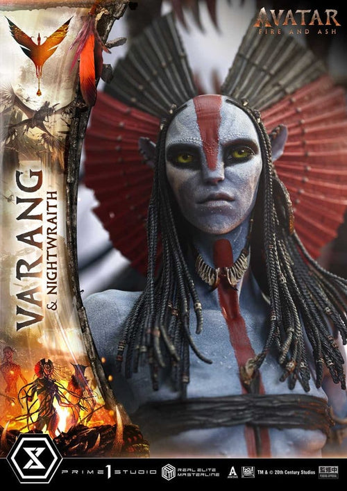 Avatar: Fire and Ash (Film) Real Elite Masterline Series Statue 1/4 Varang & Nightwraith Avatar Legacy Collection Bonus Version 96 cm