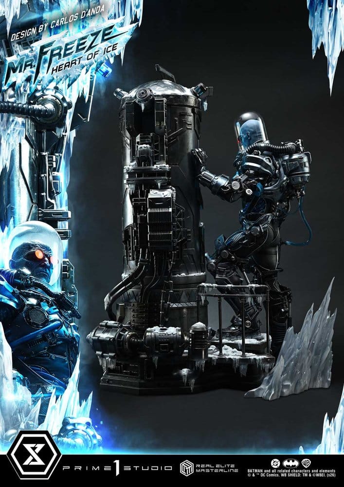 DC Comics Real Elite Masterline Series Statue 1/3 Batman (Comics) Mr. Freeze Heart of Ice (Design by Carlos D'Anda) 82 cm, view 9