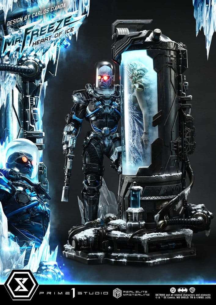 DC Comics Real Elite Masterline Series Statue 1/3 Batman (Comics) Mr. Freeze Heart of Ice (Design by Carlos D'Anda) 82 cm, view 10