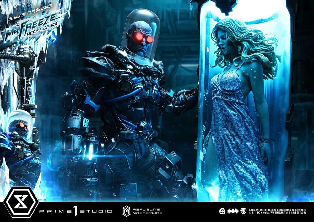 DC Comics Real Elite Masterline Series Statue 1/3 Batman (Comics) Mr. Freeze Heart of Ice (Design by Carlos D'Anda) 82 cm, view 11
