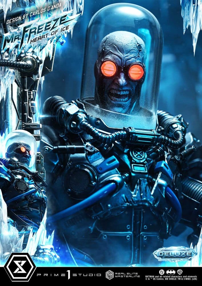 DC Comics Real Elite Masterline Series Statue 1/3 Batman (Comics) Mr. Freeze Heart of Ice (Design by Carlos D'Anda) Deluxe Version 82 cm, view 3