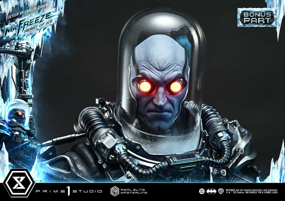 DC Comics Real Elite Masterline Series Statue 1/3 Batman (Comics) Mr. Freeze Heart of Ice (Design by Carlos D'Anda) Deluxe Bonus Version 82 cm, view 3