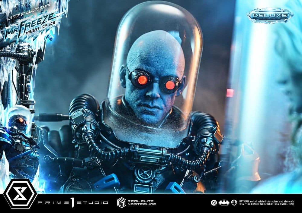 DC Comics Real Elite Masterline Series Statue 1/3 Batman (Comics) Mr. Freeze Heart of Ice (Design by Carlos D'Anda) Deluxe Bonus Version 82 cm, view 5