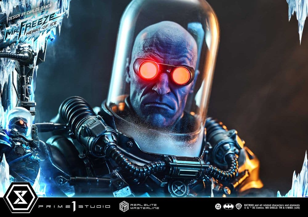 DC Comics Real Elite Masterline Series Statue 1/3 Batman (Comics) Mr. Freeze Heart of Ice (Design by Carlos D'Anda) Deluxe Bonus Version 82 cm, view 6
