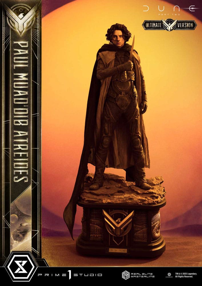 Dune: Part Two Real Elite Masterline Series Statue 1/3 Paul Atreides Ultimate Version 90 cm