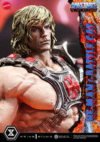 Masters of the Universe Real Elite Masterline Series Statue 1/4 He-Man & Battle Cat 86 cm
