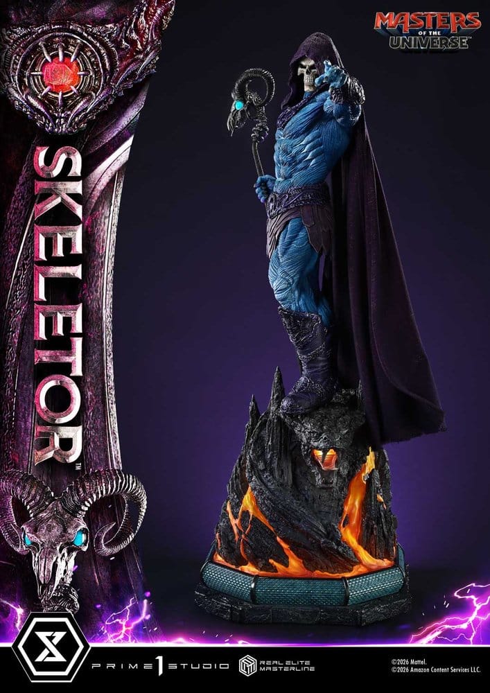 Masters of the Universe (2026 Film) Real Elite Masterline Series Statue 1/3 Skeletor 95 cm