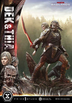 Predator Real Elite Masterline Statue 1/3 Badlands Dek & Thia DX Bonus Version 87 cm