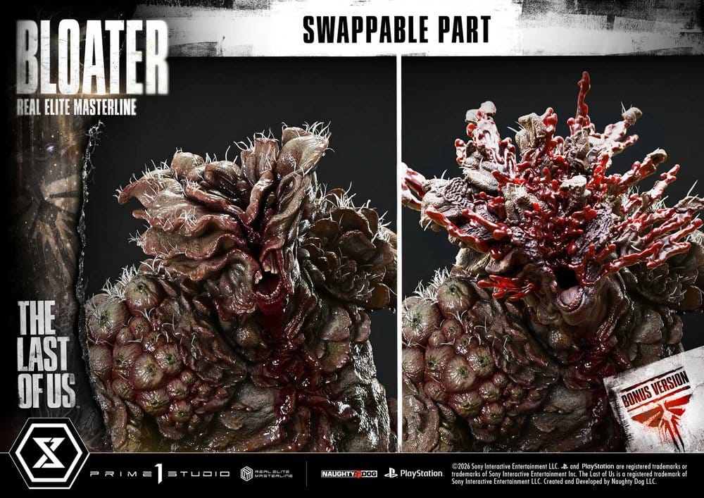 The Last of Us (Part I) Real Elite Masterline Statue 1/4 Bloater Ultimate Bonus Version 65 cm