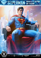 DC Comics Throne Legacy Collection Statue Statue 1/4 Superman Fortress of Solitude on Throne (Design by Gabriele Dell'Otto) 52 cm
