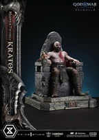 Throne Legacy God of War Series Statue 1/3 Ragnarok Master Thyself Kratos  67 cm