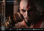 Throne Legacy God of War Series Statue 1/3 Ragnarok Young Thyself Kratos 91 cm