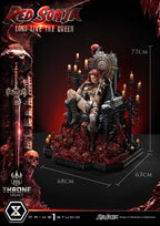 Red Sonja Throne Legacy Collection Statue Statue 1/3 Red Sonja: Long Live the Queen 77 cm