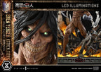 Attack on Titan (TV animation) Ultimate Diorama Masterline Statue Eren Yeager Attack Titan 81 cm