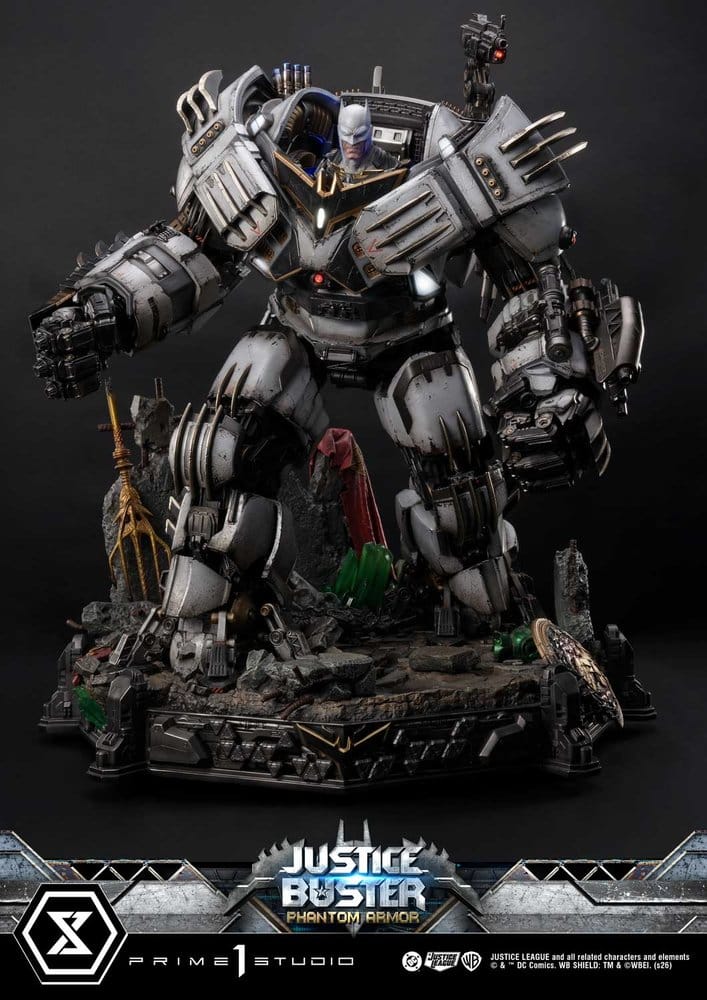 DC Comics Ultimate Museum Masterline Statue Justice Buster: Phantom Armor (Design By Josh Nizzi) 88 cm, view 7