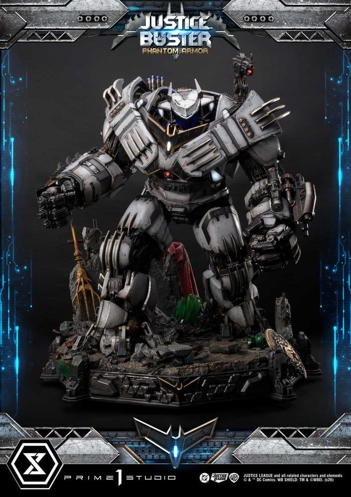 DC Comics Ultimate Museum Masterline Statue Justice Buster: Phantom Armor (Design By Josh Nizzi) 88 cm, view 8