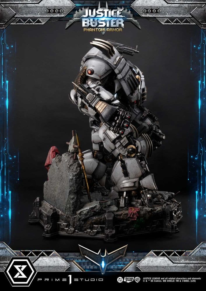 DC Comics Ultimate Museum Masterline Statue Justice Buster: Phantom Armor (Design By Josh Nizzi) 88 cm, view 10