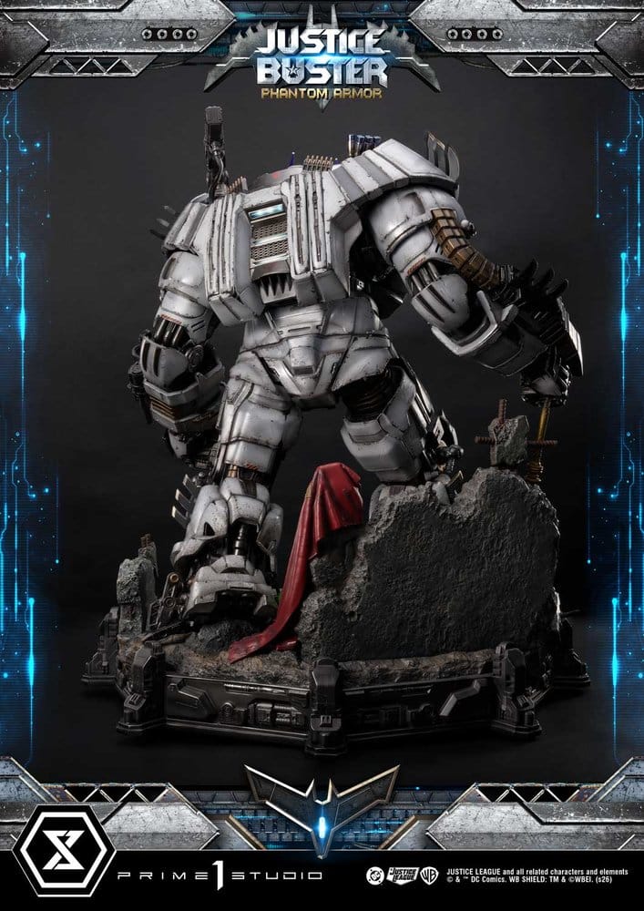 DC Comics Ultimate Museum Masterline Statue Justice Buster: Phantom Armor (Design By Josh Nizzi) 88 cm, view 11
