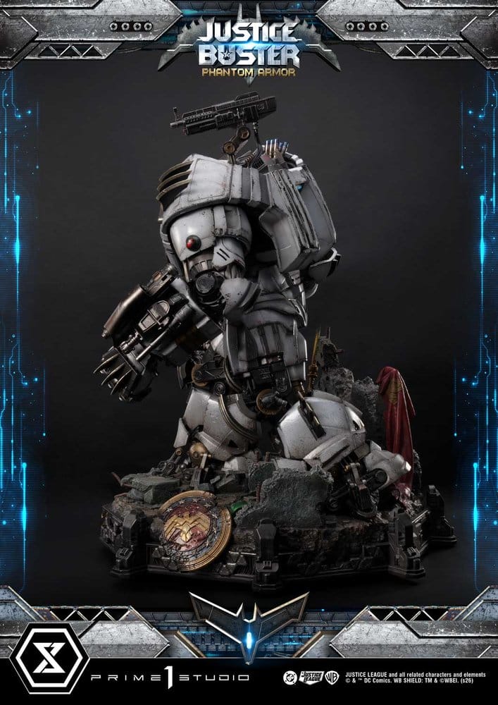 DC Comics Ultimate Museum Masterline Statue Justice Buster: Phantom Armor (Design By Josh Nizzi) 88 cm, view 12