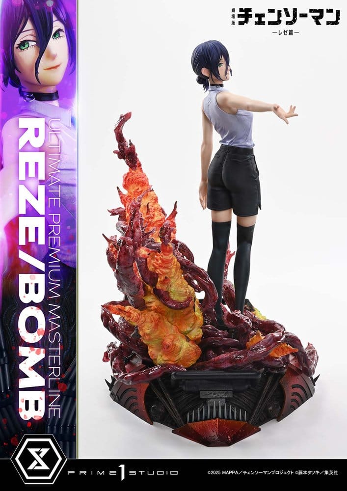 Chainsaw Man Ultimate Premium Masterline Series Statue 1/4 The Movie: Reze Arc REZE/BOMB 56 cm, view 9