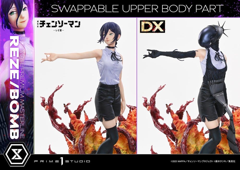 Chainsaw Man Ultimate Premium Masterline Series Statue 1/4 REZE/BOMB Deluxe Version 56 cm, view 4