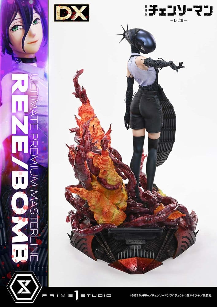 Chainsaw Man Ultimate Premium Masterline Series Statue 1/4 The Movie: Reze Arc REZE/BOMB DX Bonus Version 56 cm, view 8