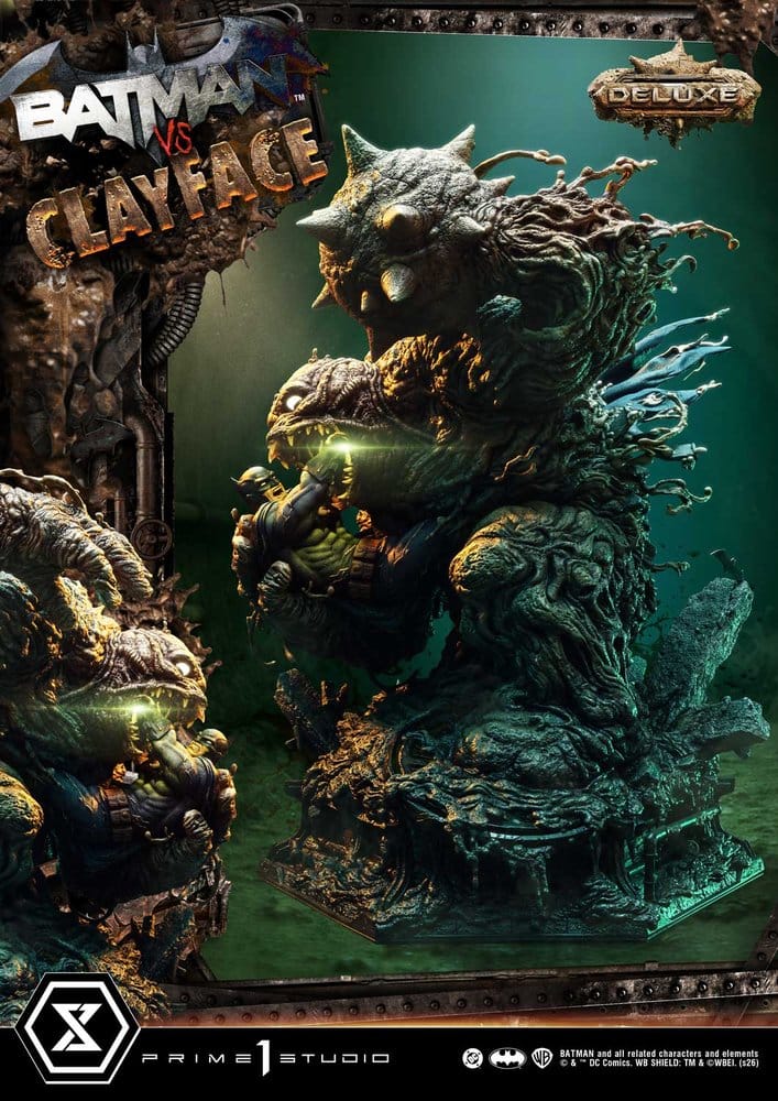 DC Comics Ultimate Premium Masterline Series Statue 1/4 Batman VS Clayface Deluxe Version 83 cm, view 3