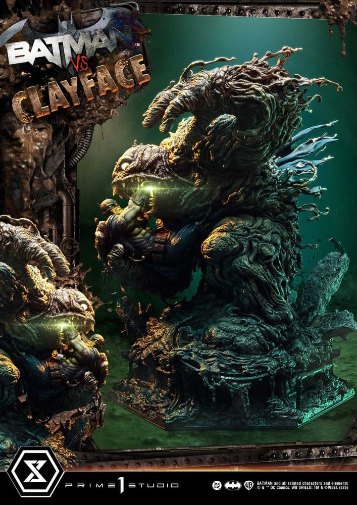 DC Comics Ultimate Premium Masterline Series Statue 1/4 Batman VS Clayface Deluxe Version 83 cm, view 7