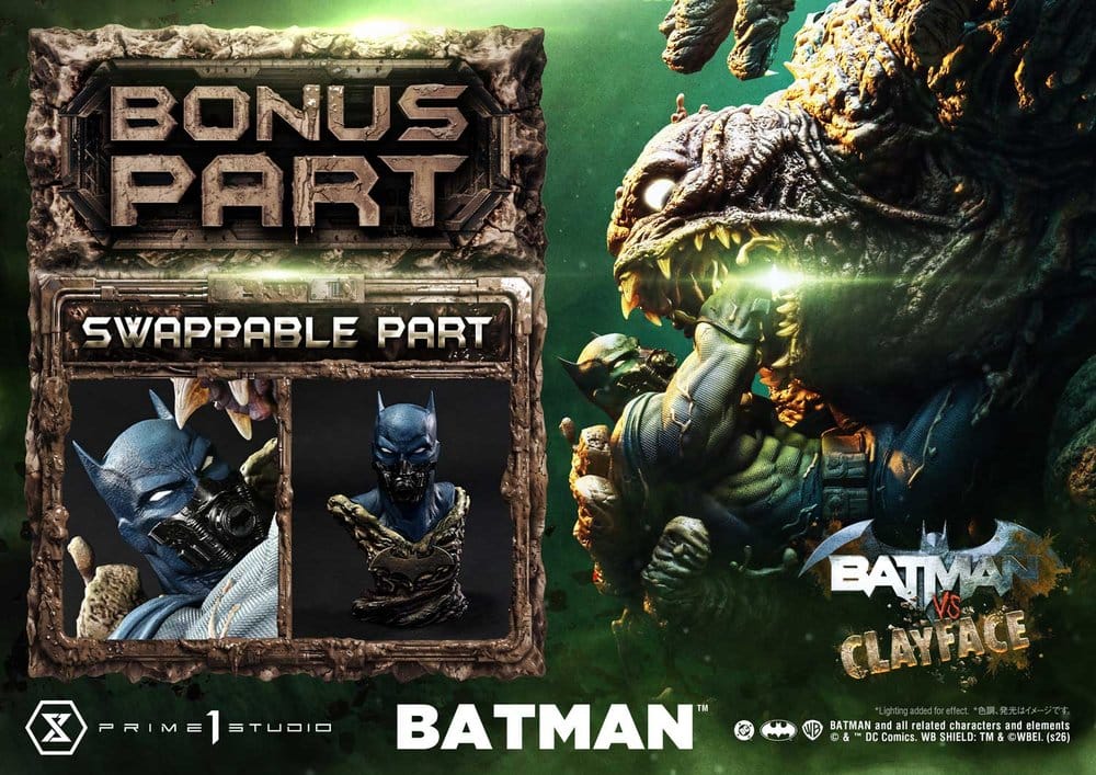 DC Comics Ultimate Premium Masterline Series Statue 1/4 Batman VS Clayface DX Bonus Version 83 cm, view 3