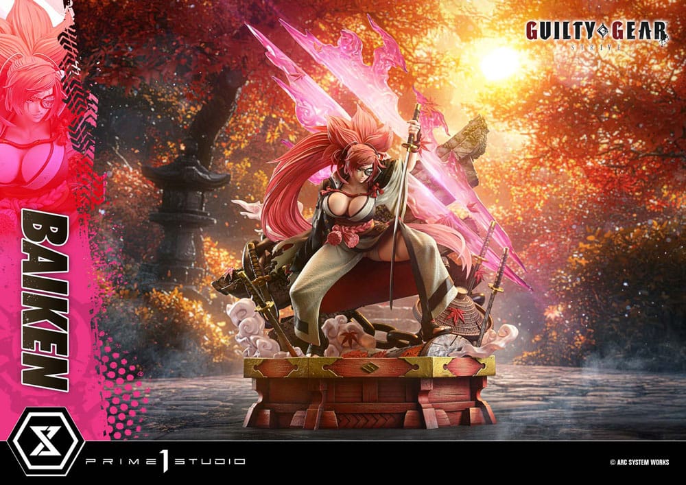 Guilty Gear Strive Ultimate Premium Masterline Series Statue 1/4 Baiken Bonus Version 80 cm