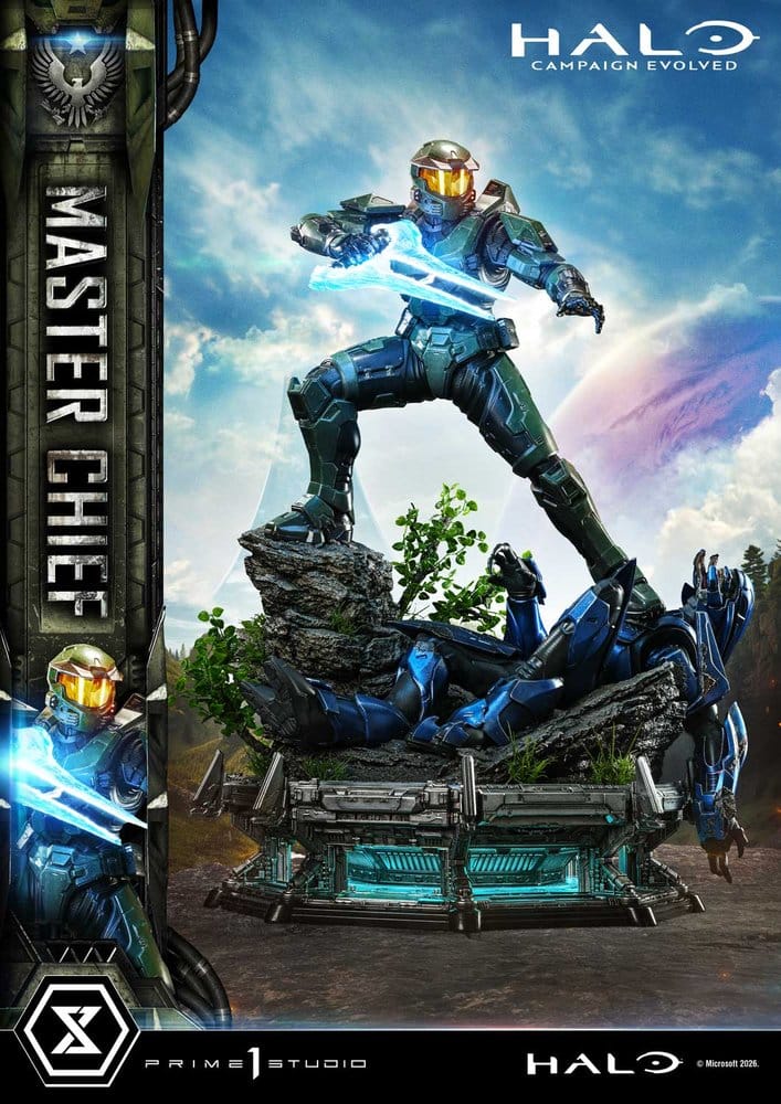 Halo Ultimate Premium Masterline Series Statue 1/4 Campaign Evolved Master Chief 78 cm, view 3