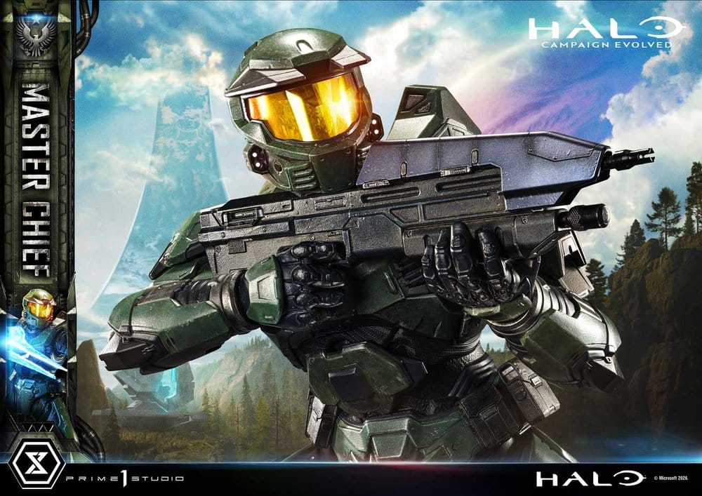 Halo Ultimate Premium Masterline Series Statue 1/4 Campaign Evolved Master Chief 78 cm, view 6