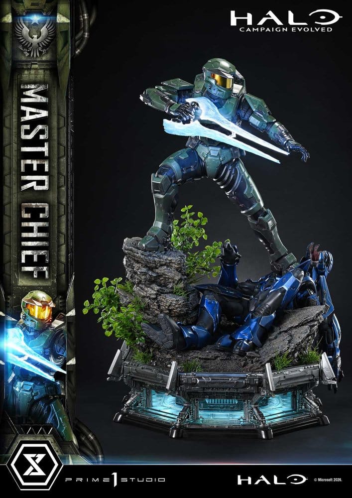 Halo Ultimate Premium Masterline Series Statue 1/4 Campaign Evolved Master Chief 78 cm, view 12