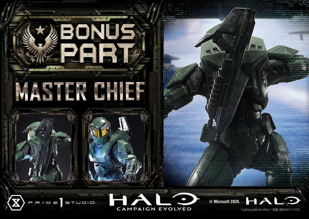 Halo Ultimate Premium Masterline Series Statue 1/4 Campaign Evolved Master Chief Bonus Version 78 cm, view 3